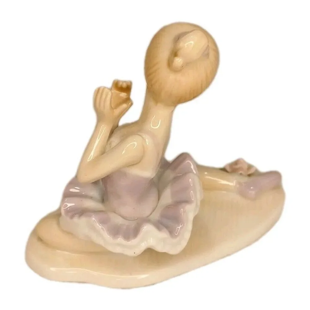 Vintage Porcelain Ballerina Figurine 5” #2 (The Aspen Gallery Collection)